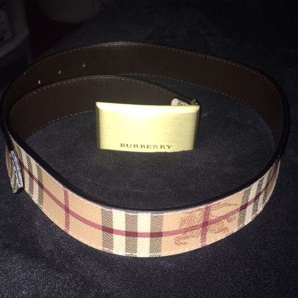 burberry haymarket belt